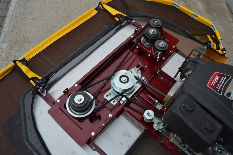 Przystawka dwubębnowa RZS do ciągników Dakr Panter