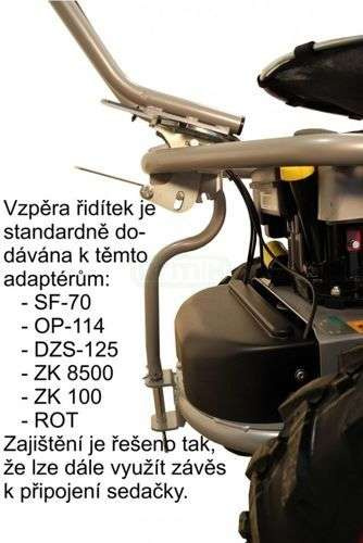Usztywnienie kierownicy ciągnika Dakr FD-2 H